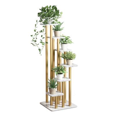 China Modern Custom Diy Metal Frame Multilayer Indoor Plant Rack Indoor Plant Rack for sale