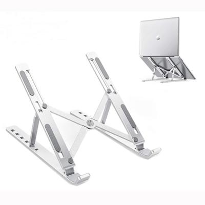 China Portable (Height) Adjustable Adjustable Laptop Stand Aluminum Alloy Notebook Holder Stand Support for sale