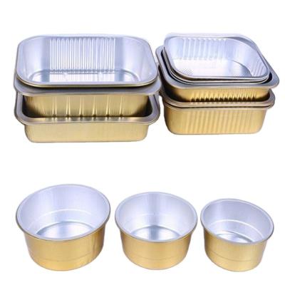 China High Quality Food Container Take Out Food Container Aluminum Foil Bowl With Clear Lid For Food Packaging for sale