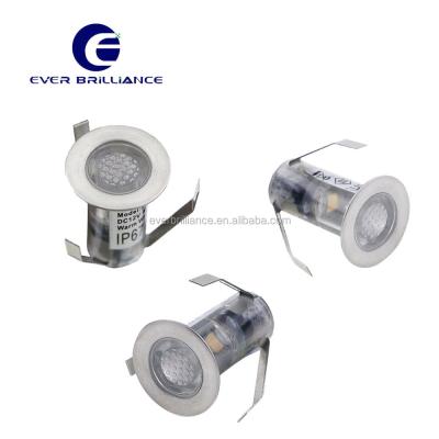 China Outdoor mini floor recessed spot lights led 12v ip67 outdoor inground low voltage deck lights for sale