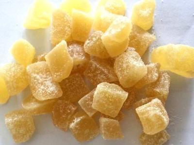 China Dried Dried Sugar Ginger Crystallized Ginger Slices and Sugar Ginger Cubes for sale