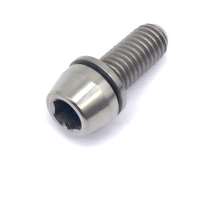 China Din 83 Titanium Lag Socket Head Screws Color Motorcycle Titanium Screw for sale