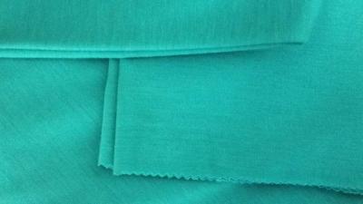 China Green Breathable Printed Cotton Knit Fabric , Homewear And T Shirt Jersey Fabric for sale