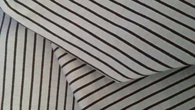 China Waterproof Spandex Rayon Nylon Horizontal Striped Fabric For Home Textile for sale