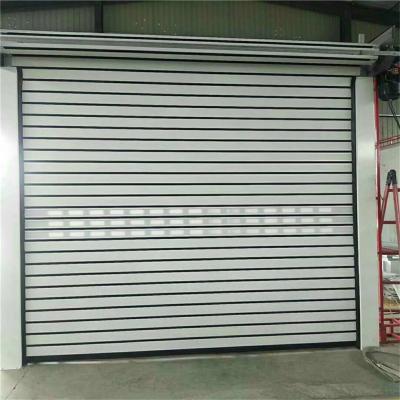 China Waterproof perfect Selling good Quality Hard Metal High Speed Roller Shutter Door for sale