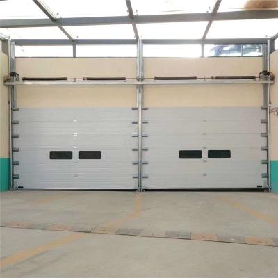 China Waterproof Industrial sectional high quality factory safe  garage doors industrial lifting door for warehouse for sale