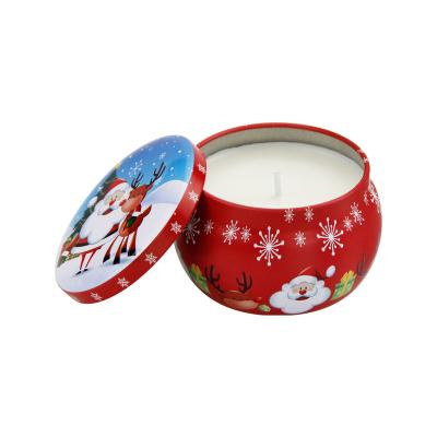 China Big Scent Wholesale Scented Candles Birthdays Aromatherapy Oil Soy Wax Canister Luxury Customized Scented Candles for sale