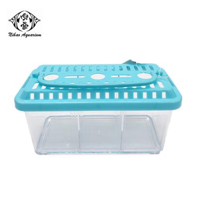 China Viable Mini Aquarium Fish Tank Splitter Three Triple Room For Best Living Home for sale