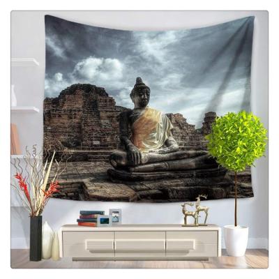 China Jacquard Buddha Series Tapestry, Wholesale Woven Tapestry Wall Hanging, Cheap Tapestry for sale