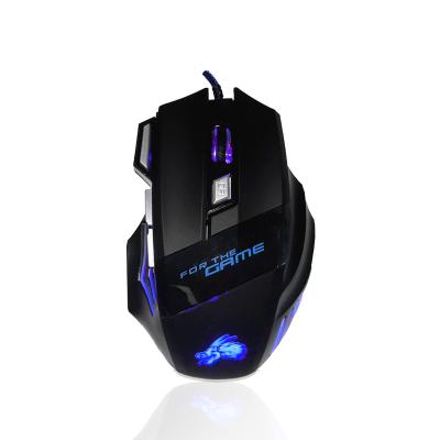 China High Performance Gaming Led Gamer Optical Mouse Usb 7 Buttons Gaming Cable Mouse For Laptop Notebook for sale