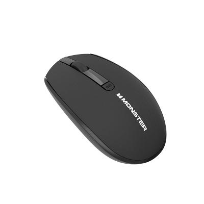 China Monster KM3 Waterproof Ergonomic Optical Ultra-Smooth 2.4G Wireless Computer Mouse For Mac Laptop for sale