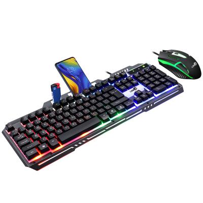 China Anti-fall Computer Wired Gamer Keyboard and Mouse and Mouse Gamer Keyboards Mouse Gaming Keyboard Mouse Keybored for sale