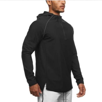 China Breathable Cationic Fleece Fabric Tracksuit Jacket Bottom For Men With Embroidery for sale