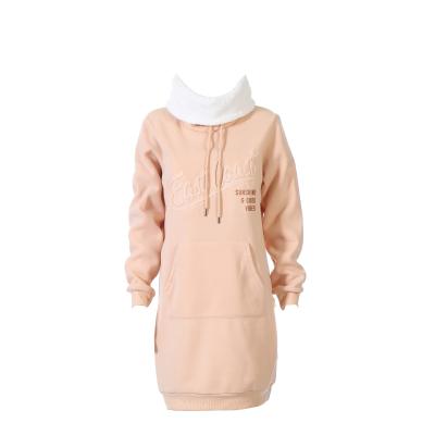 China Anti-Static Dress Women's Stylish Casual Dresses 5xl Plus Size Sweatshirt Long Sleeve Pullover Hood for sale