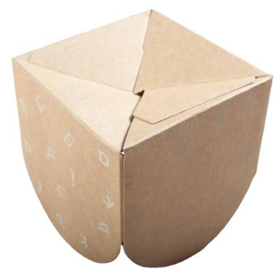 China Hot Price Recyclable New Type Cake Tray Cake Cartons Packaging Paper Box Custom for sale