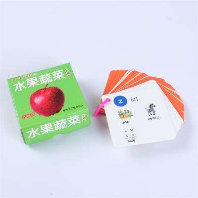 China Plastic Custom Custom Made Math Card Printing Educational Flash Cards for sale