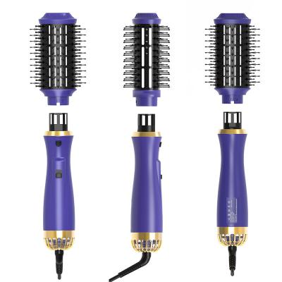 China Ionic Hair Dryer Styler for Salon Results Negative Ionic Hair Curler Straightening Comb One-Step Volumizer and Hair Dryer for sale