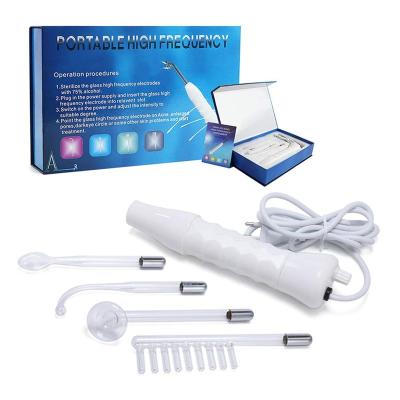 China Magic Wand Handheld High Frequency Glass Tube Electrode Therapy Face Beautification Skin Anti Aging Skin Tightening Wrinkle Reducing Tools for sale