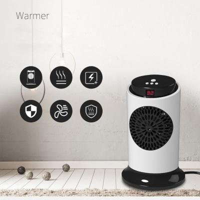 China New Arrival Outdoor Mini Air Heater Portable Adjustable Heater Home Use Desktop Electric Fan Heater Warm Air Blower for sale