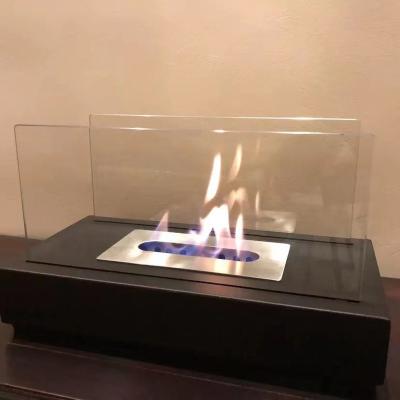 China Modern Stainless Fireplace Table Fireplace Ethanol Table Indoor Outdoor Stainless Steel for sale