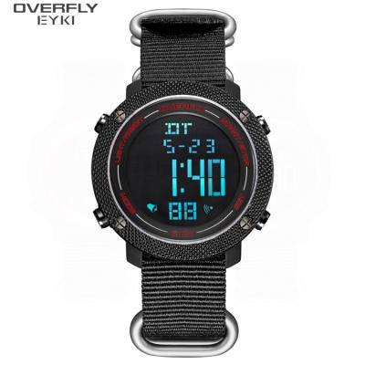 China EYKI E3116L Day/Date Nylon Strap Outside Waterproof Cool Digital Watches Men's Digital Watch for sale