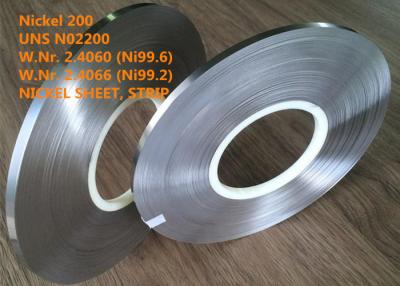 China UNS N02200 Commercially Pure Or Low Alloy Nickel Good Magnetostrictive Property for sale