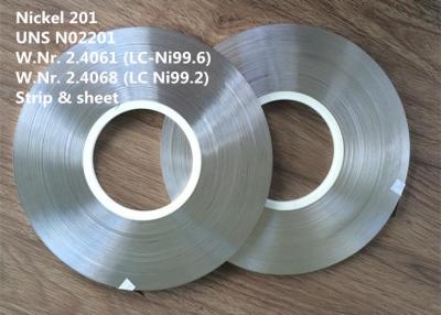 China Nickel 201 / UNS N02201 Special Alloys For Electronic High Thermal Conductivity for sale