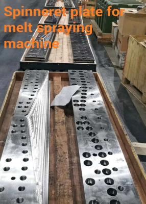 China UNS S17400 SUS 630 forged plate or finish machined spinneret plate for melt spraying machine for sale