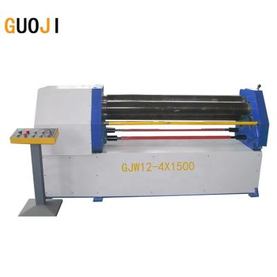 China Boilers 3 Rollers Steel Plate Rolling Machine Receiving Nonstandard Customized Metal Sheet Rolling Machine for sale