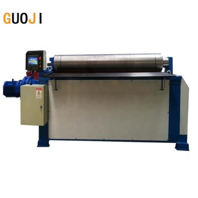 China Reasonable Competitive Price CNC Hydraulic Two Rollers Guojimachine Boilers Plate Folding Rolls Shape Automatic Electric Rolling Machine for sale