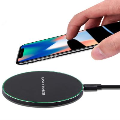 China Wholesale Custom Portable Chargers 10W Universal Portable Chargers Universal Adaptive Fast Charging Logo Smart Induction Fast Wireless Charging Wireless Charger for sale