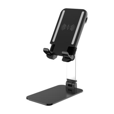 China Other Hot Selling Low Price 15w Qi Professional Support Phone Foldable Wireless Charging Stand for sale