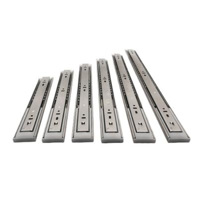 China Modern Furniture Hardware 201 Stainless Steel Ball Bearing Drawer Slide for sale