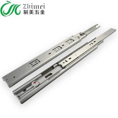 China Soft Narrow Closing Drawer Slides Ball Bearing Kitchen Furniture Hardware Fittings Modern Wooden Full Telescopic Wardrobe Extension for sale