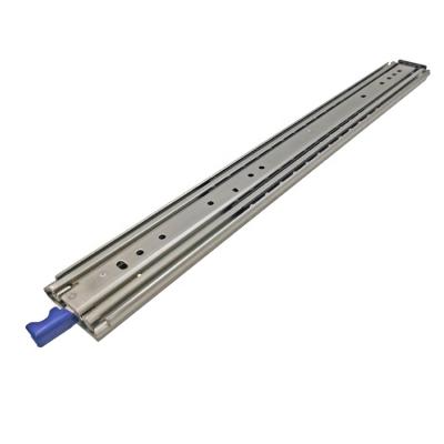 China High Loading Capacity 180kg Telescopic Ball Bearing Locking Heavy Duty 1500mm Slide Drawer Table Slide for sale