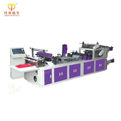 China Factory High Speed ​​Fabric Bag D Cut Nonwoven Bag Making Machine Nonwoven Bag 100pcs/min for sale