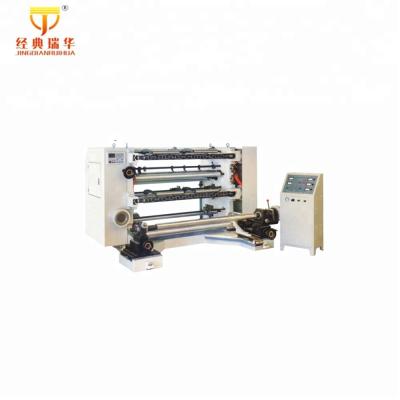 China Double Station Commodity Rewinding Aluminum Foil Slitting Rewinding Machine 1100mm for sale