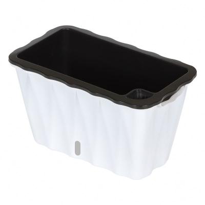 China Good quality minimalist plastic flower plant pots balcony flower pots and planters cheap supplies for sale