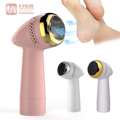 China New Electric ABS Plastic Foot Files Vacuum Pedicure Tools Skin Callus Remover USB Foot Grinder Portable Dead Absorbing Machine Foot Care To for sale