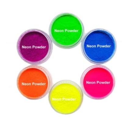 China EYE Neon Powder Pigments Pallete Matte Mica Dye Luminous Colorant Body Luminous Eyeshadow Palette Fluorescent Makeup Set for sale