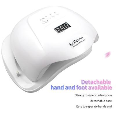 China Nail Dyer 120W Nail Dryer UV Led Nail Lamp For Manicure Pecicure Tools All Gels LCD Display 10/30/60/99s Timeing Infrared Detection for sale