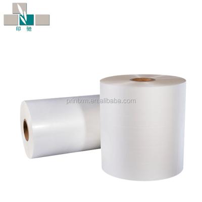 China Other 20 micron BOPP film hot film roll with Korea EVA glue and double crown for sale