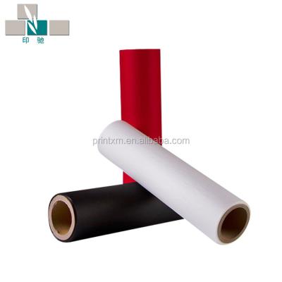 China Soft touch moisture proof bopp velvet thermal lamination film for sale