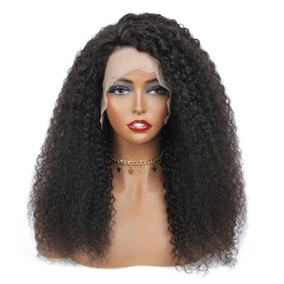 China 13x4 Lace Front Human Hair Wigs Hd Curly Kinky Curly Kinky Full Lace Front Wig For Black With Baby Women for sale