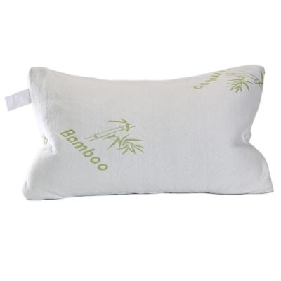 China Anti-Apnea Memory Foam Adjustable Shredded Bamboo Pillow for sale