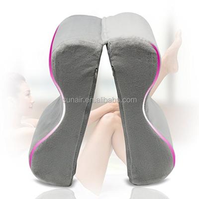 China Foldable Orthopedic Pillow Pain Relief Knee Leg Pillow Comfort Knee Leg Pillow for sale