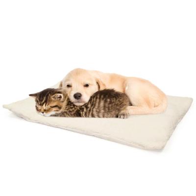 China Breathable Self Nap Pad Pet Bed Heating Mat for Pets Cats Dogs and Kittens for sale