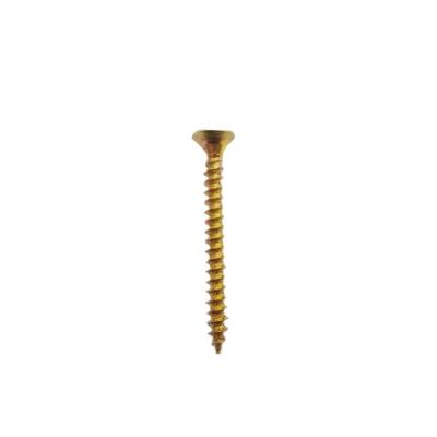 China General Industry China Wholesales Customized Screw Yellow High Quality Chipboard Chipboard Wood Screw for sale