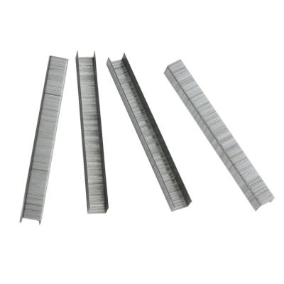 China Hot Sale Cheap Custom Galvanized Iron Nail Gun Nails Sofa Pin Staples For Fences for sale