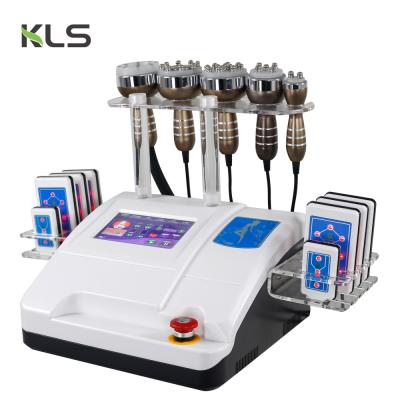 China Weight Loss Lipo Cavitation Laser Machine 6 in 1 Ultrasonic Cavitation Slimming Machine Vacuum Cavitation System for sale